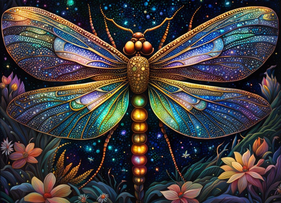Astral Dragonfly  by @KBunny001