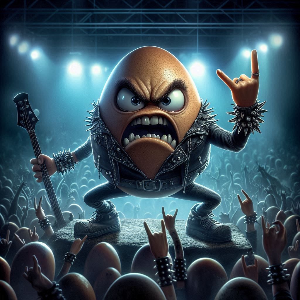 Angry  Gothic  Egg