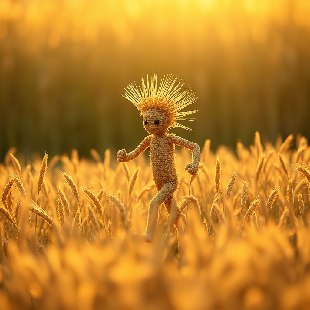 Wheat Runner  by @RandomlyGeneratedName