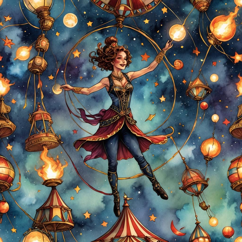 -Funambulist, Aerialist, Animal-Trainer, Juggler, Ring-Leade...