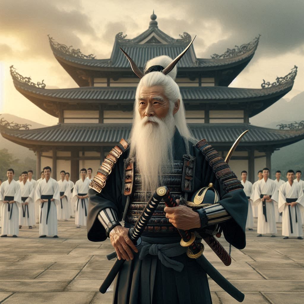 Le Samouraï et ses élèves 1