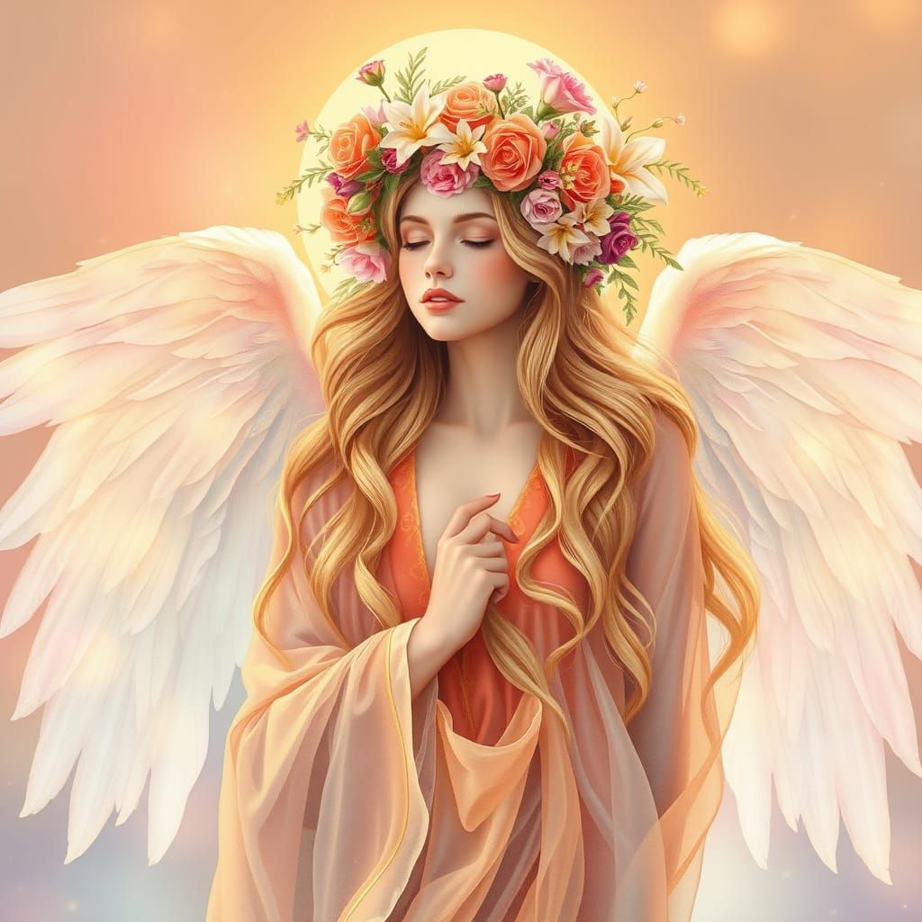 The beautiful Princess of New Angels   by @Andrea Angel