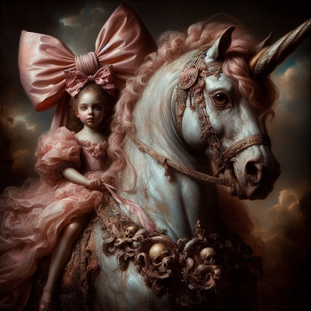 A magnificent princess Macabre