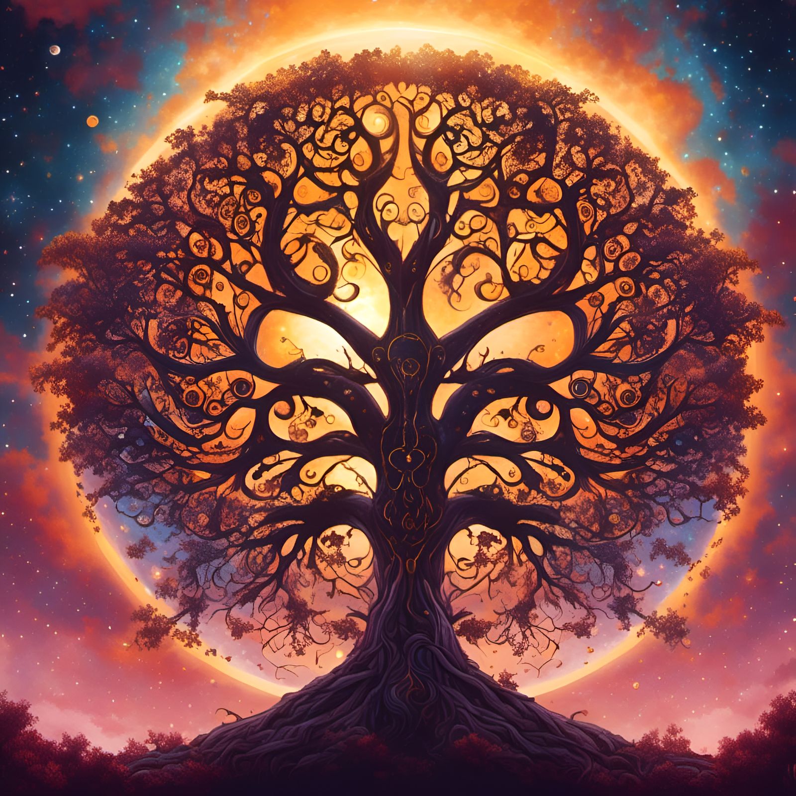 Tree of Life - AI Generated Artwork - NightCafe Creator