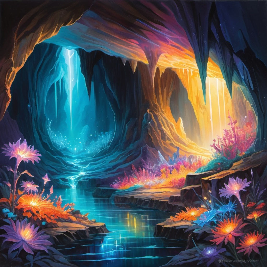 Glowing Cave