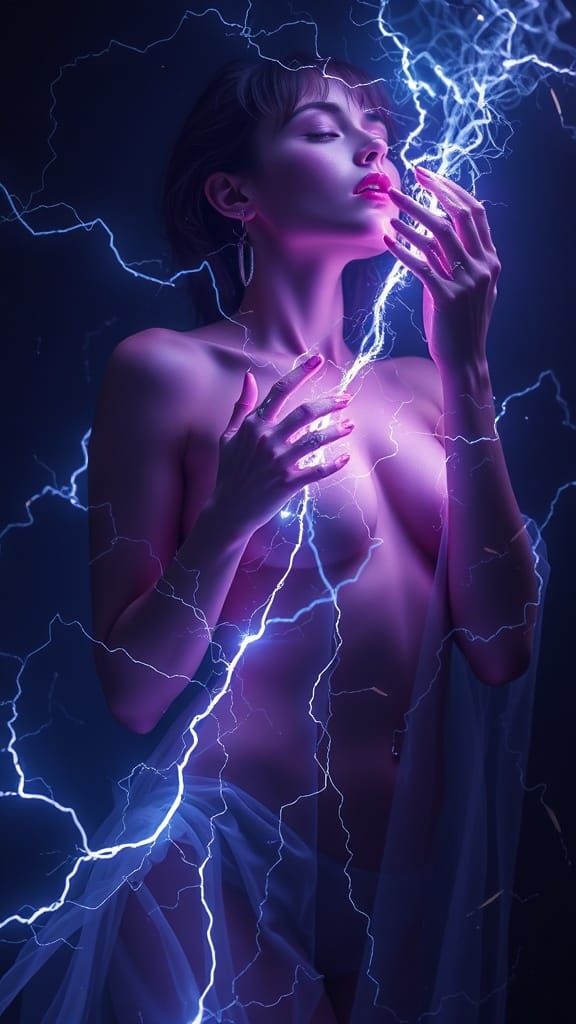 seductive provocative ""essence"" electric ghost    by @LudwichKoch