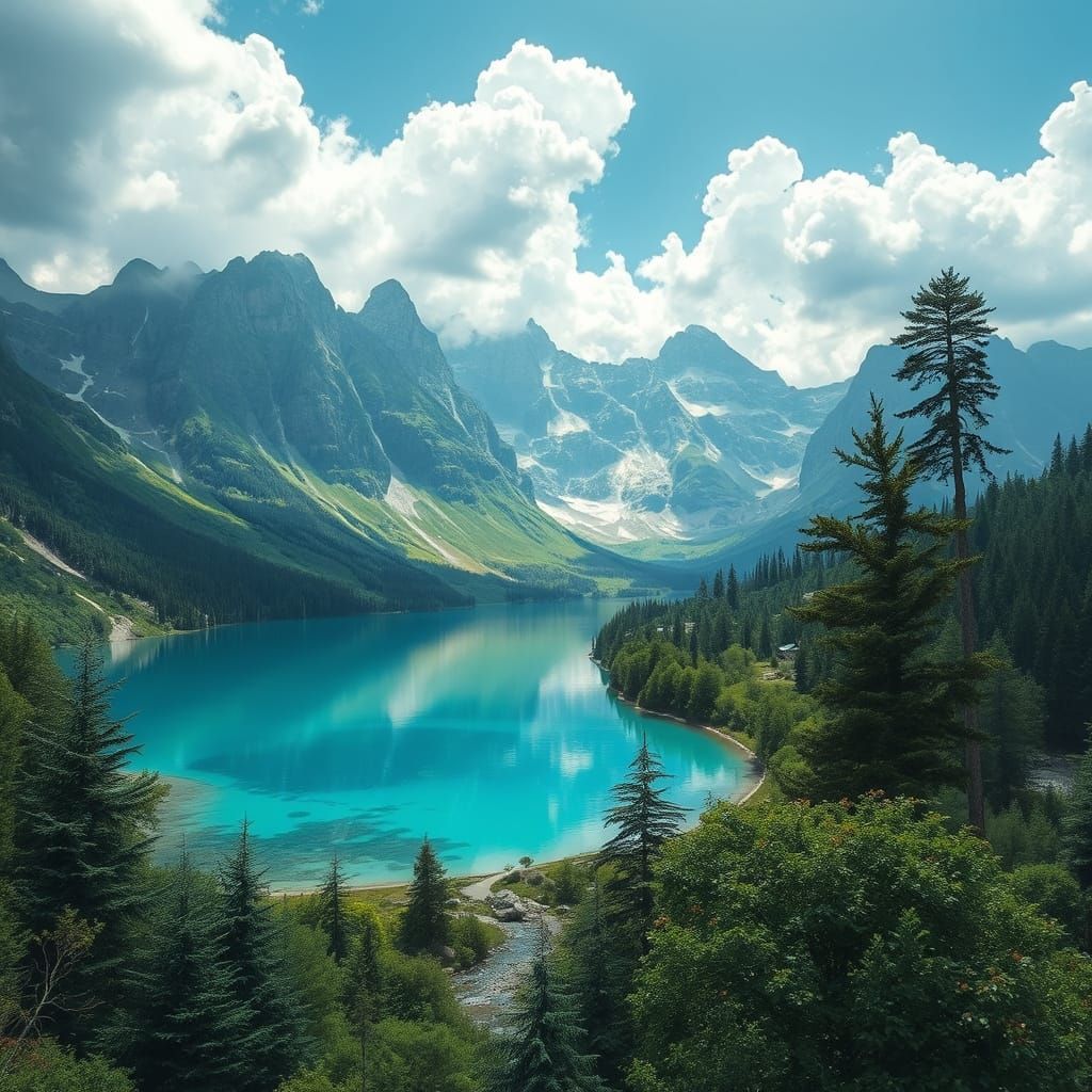 Paradise Landscape  by @ Jennifer