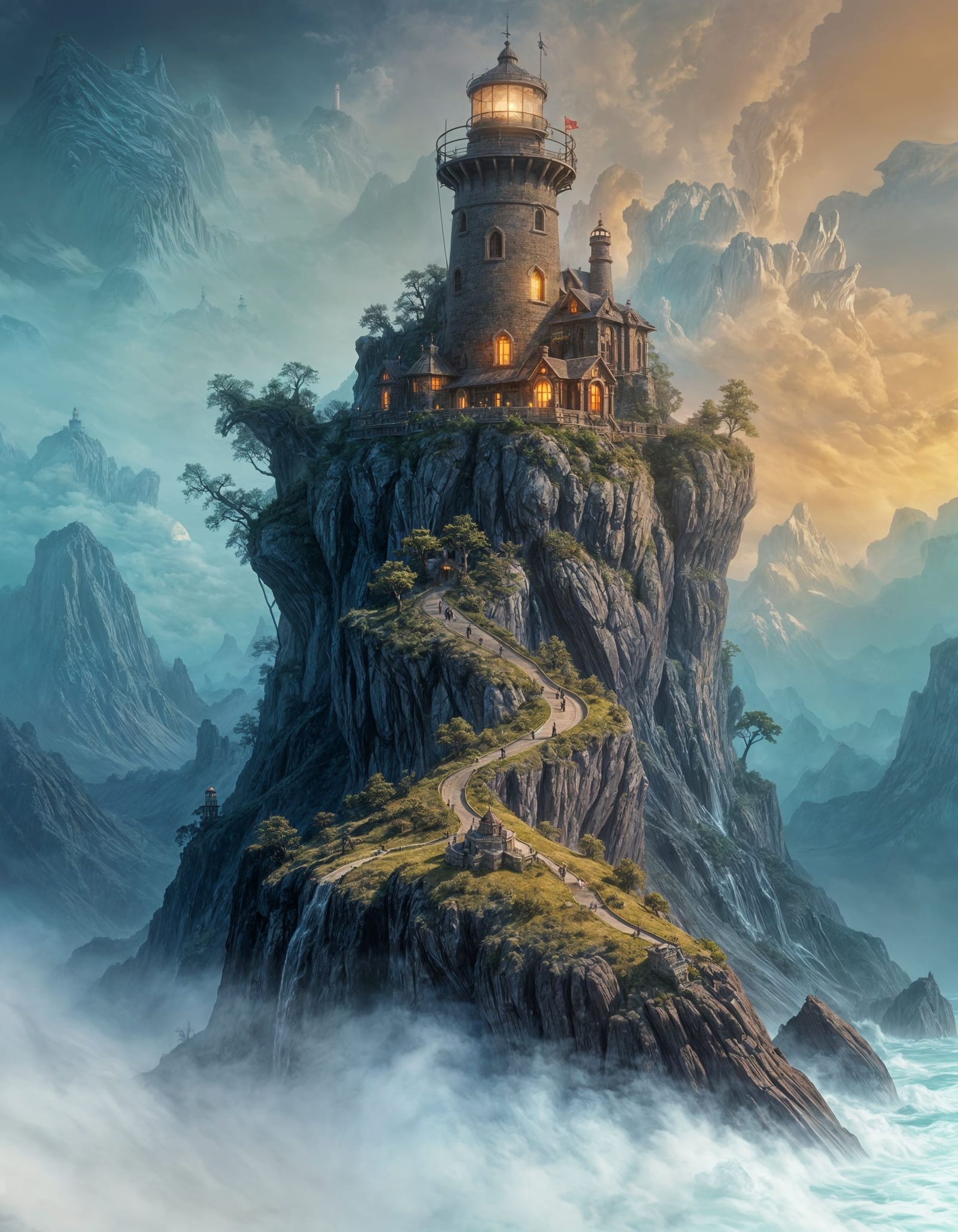 "The Lighthouse On Flat Top"  by @Swervin Ervin