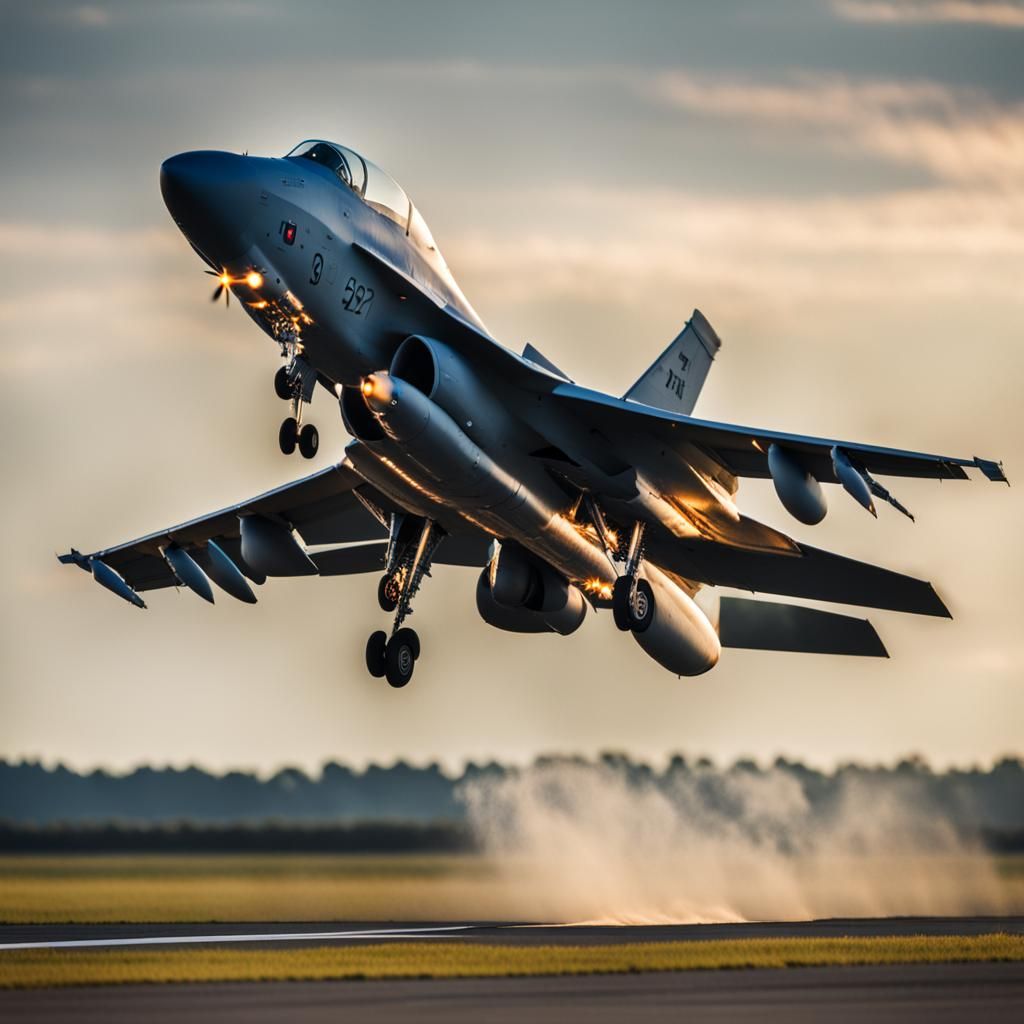 Taking off