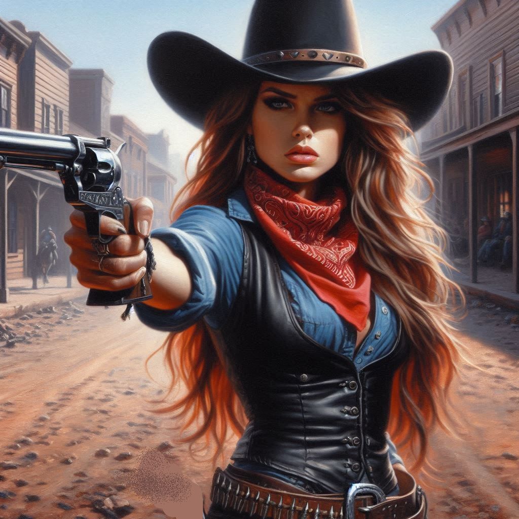 "Go ahead. Make her day.""