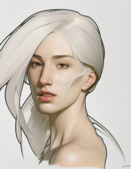 head and shoulders portrait, 8k resolution concept art portr...