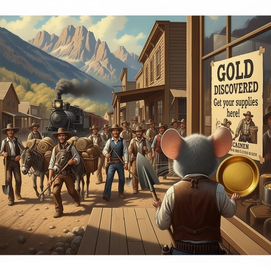 Nonny Has GOLD Fever!