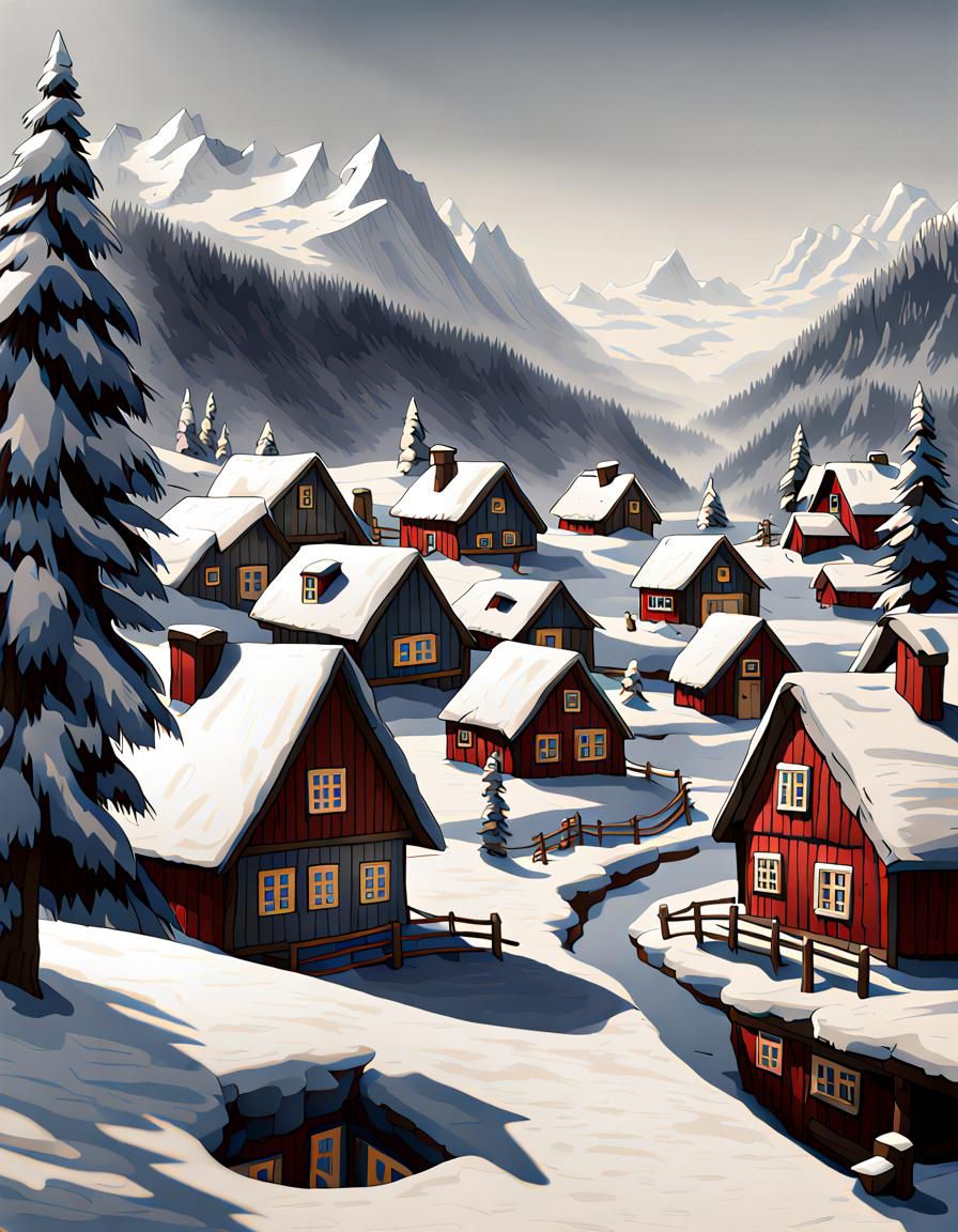 Nordic village