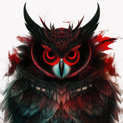 A Corrupted Hoot  by @Mattagos