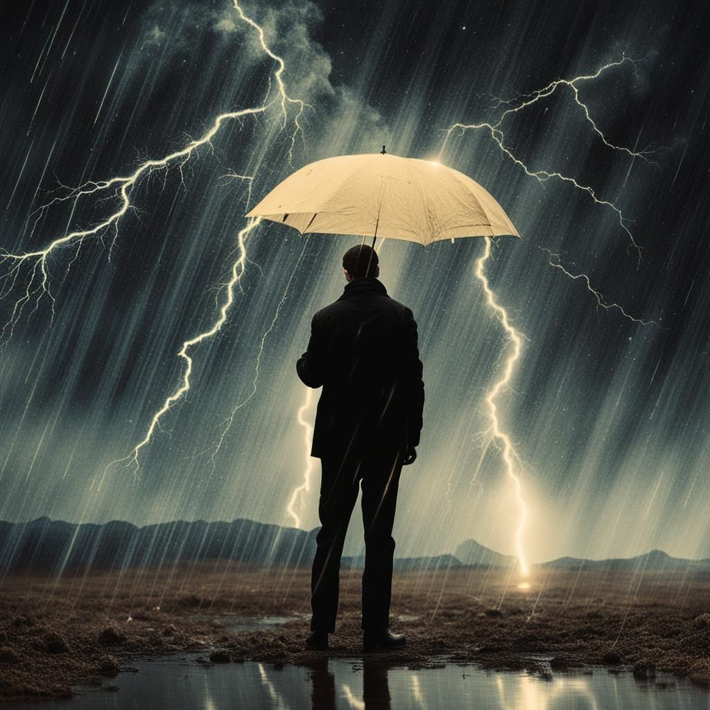 The rain washes everything away