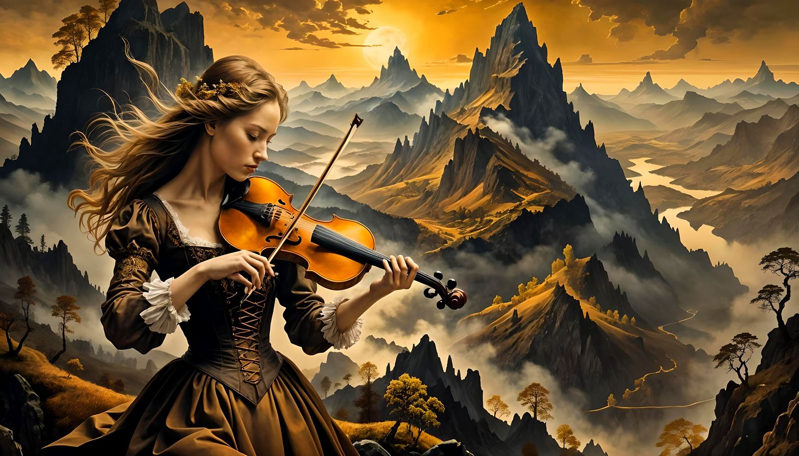 Misty Mountain Concerto  by @lawrencelot