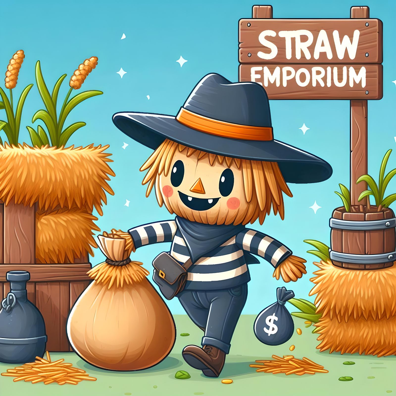 Strawbber (Straw + Robber)