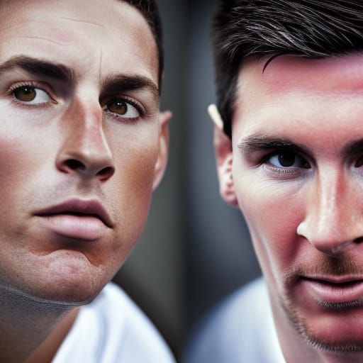 Ronaldo and Messi