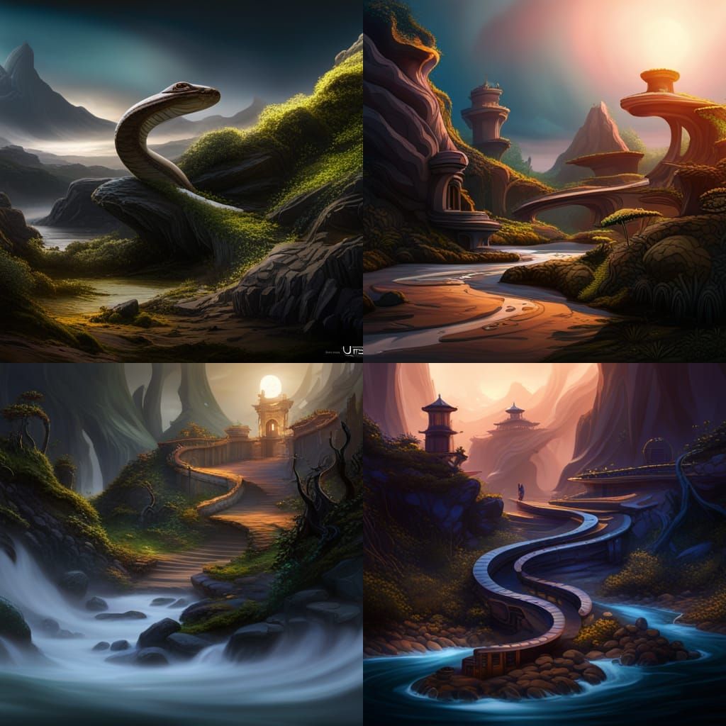 Snakey river