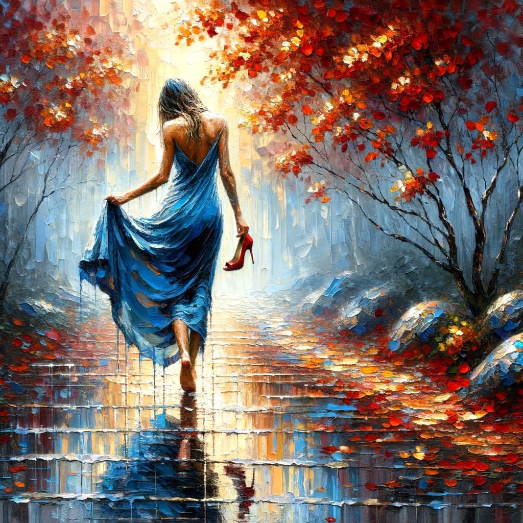 The rain came and cleansed her soul…  by @Harmony