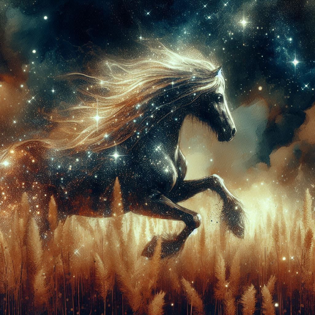 Stardust horse
