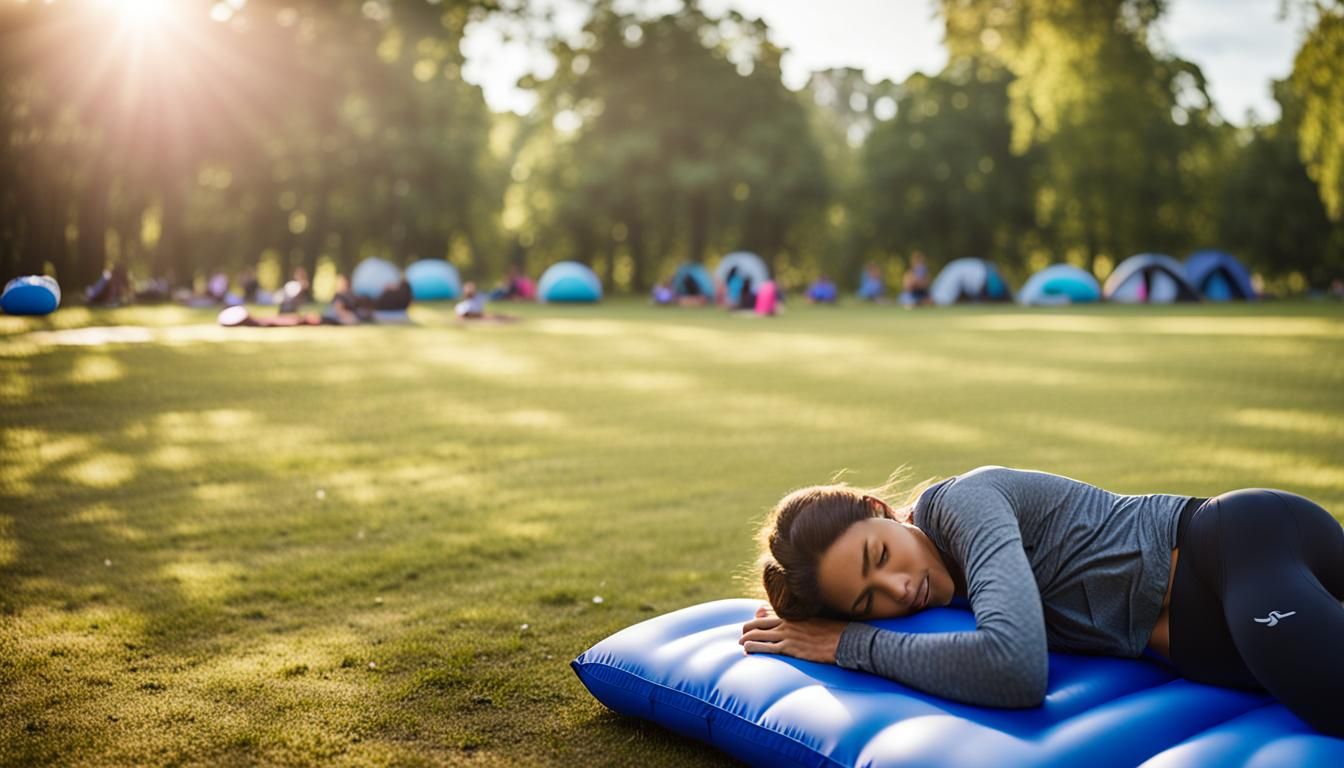 A tired day of camping