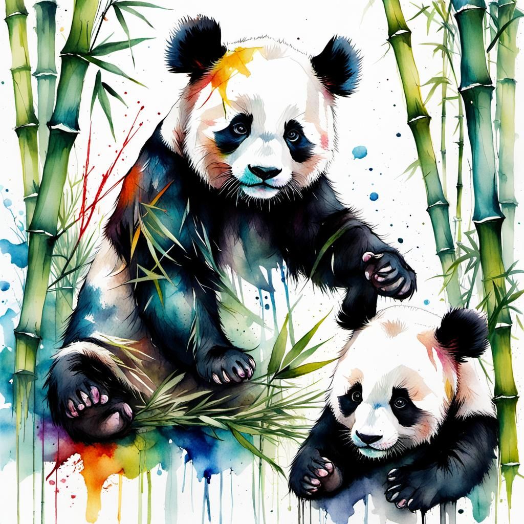 Baby panda