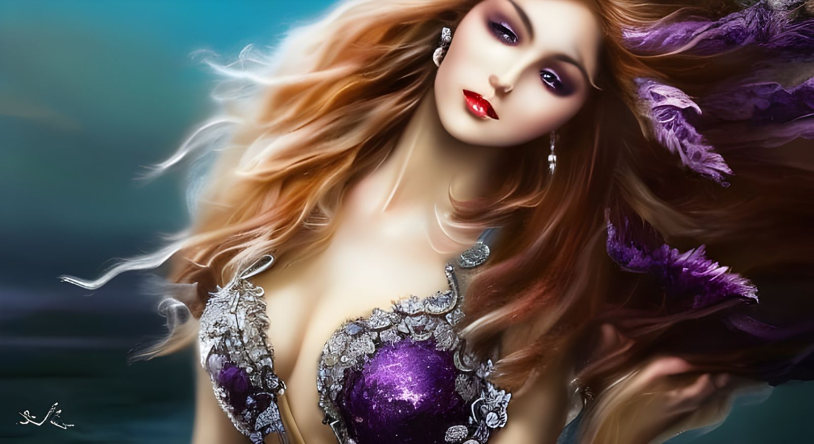 Gorgeous "Amethyst" Goddess