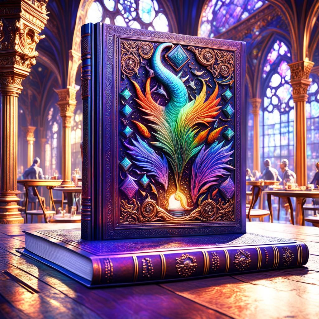 Very huge book nightcafe written on it ,Hall of fame large 3...