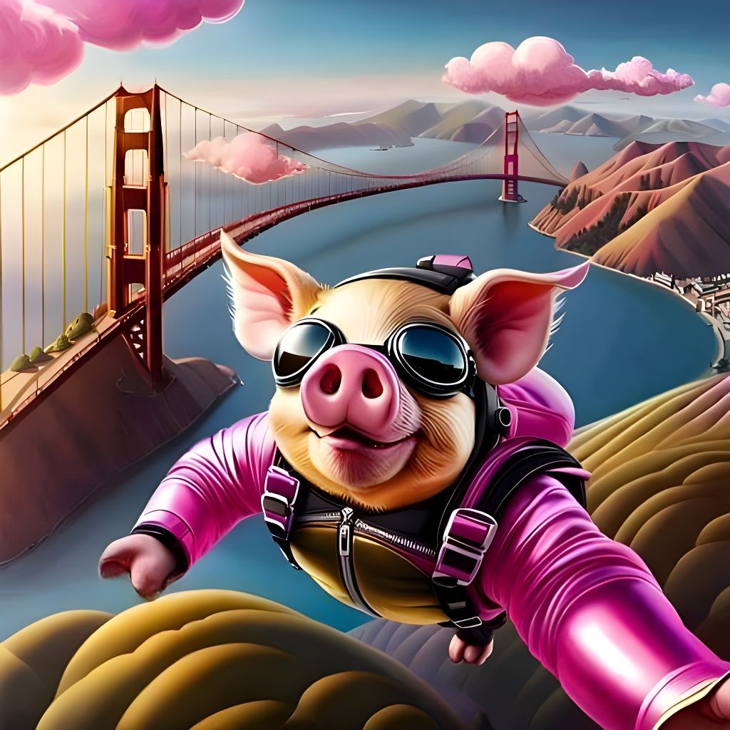 When Pigs Fly  by @TheNostalgicNun