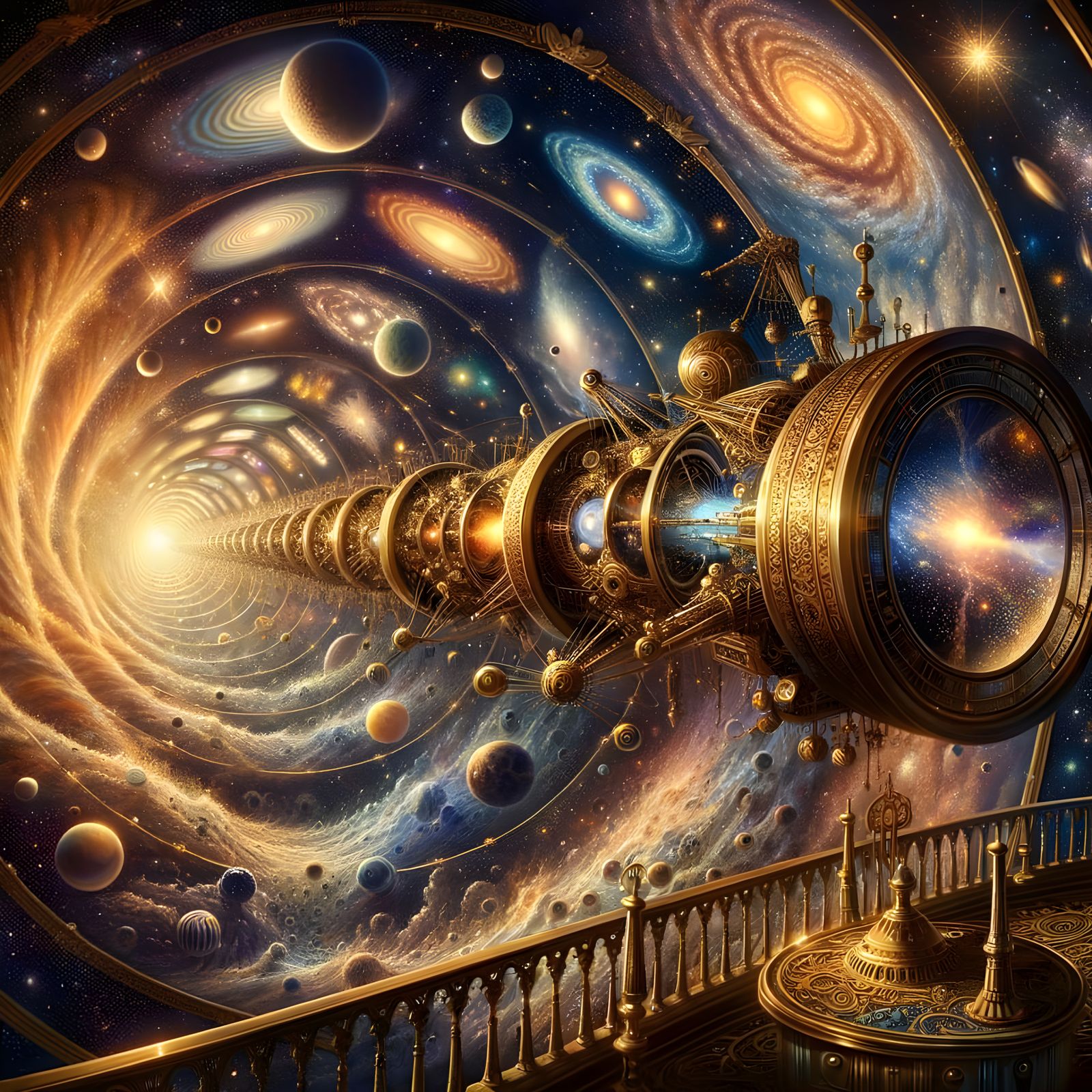 Galactic Kaleidoscope  by @Gerardus Baron von Sachsen