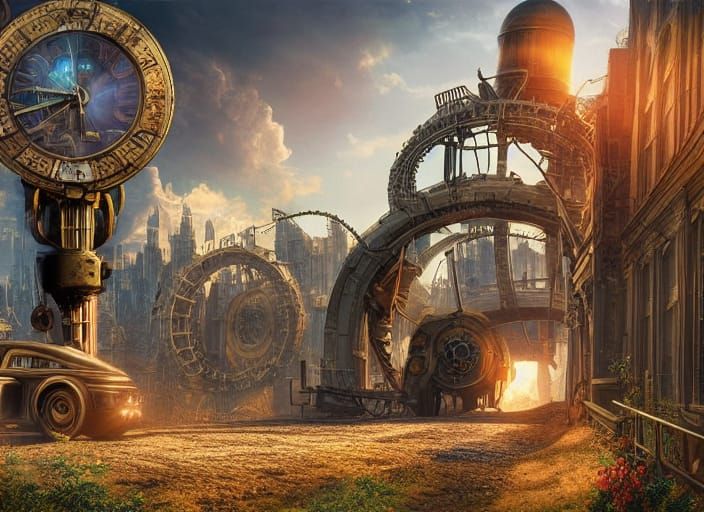 Steampunk Morning