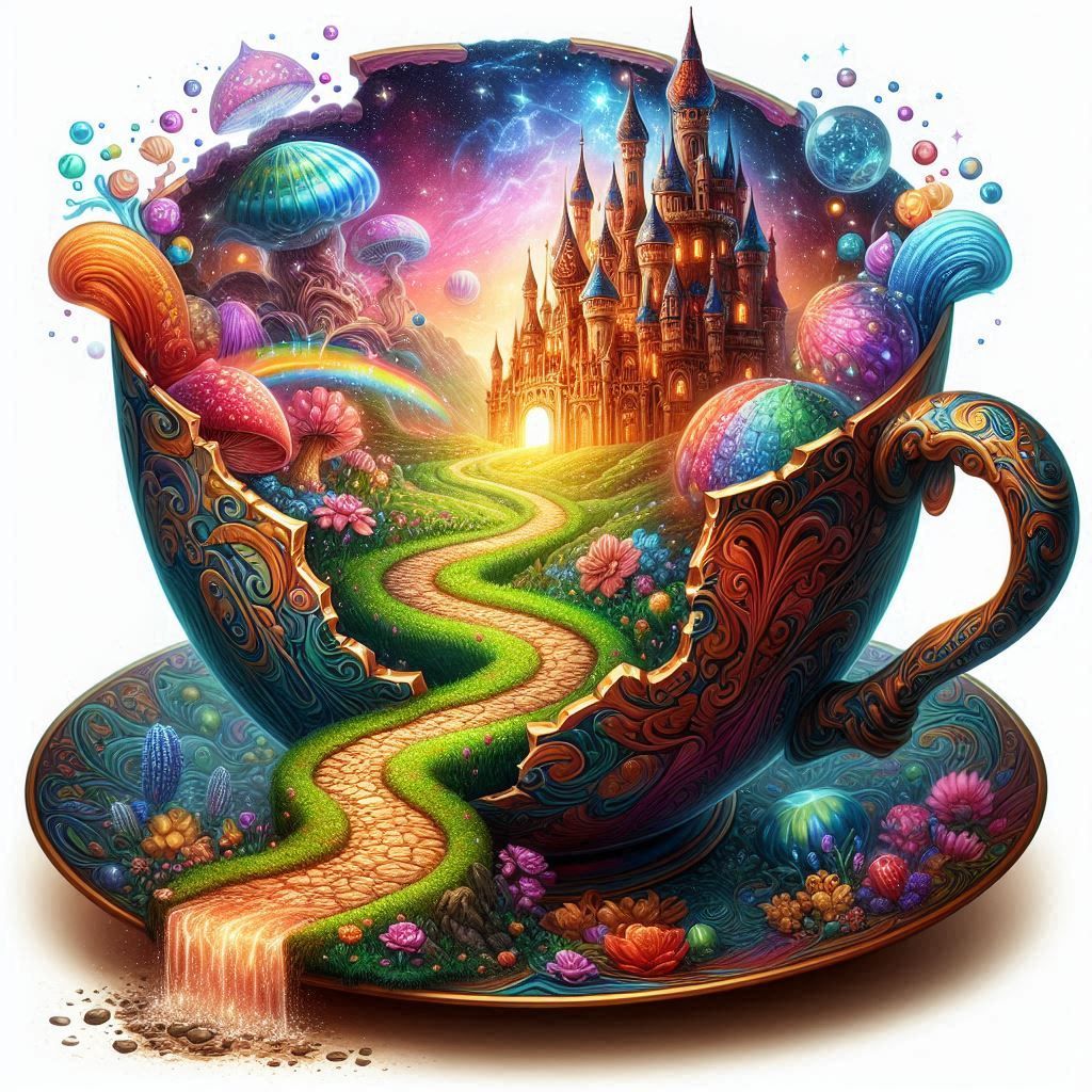 Magical World Inside Teacup