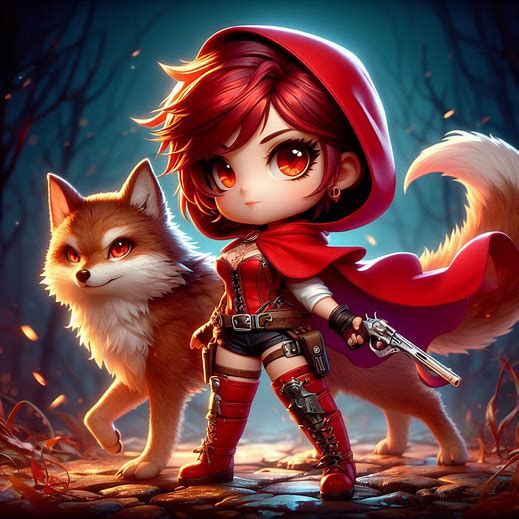 Lil' Red Chibi