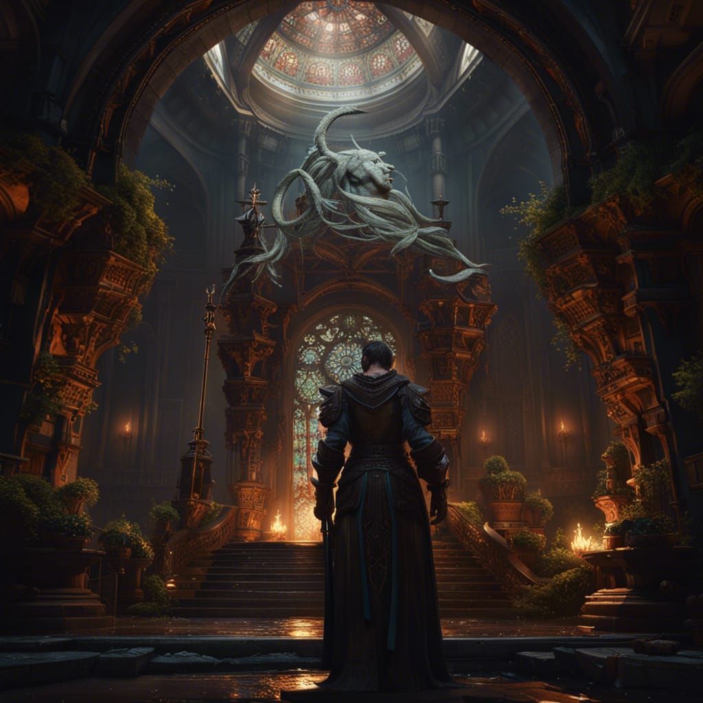 centuar a masterpiece, 8k resolution, dark fantasy concept a...