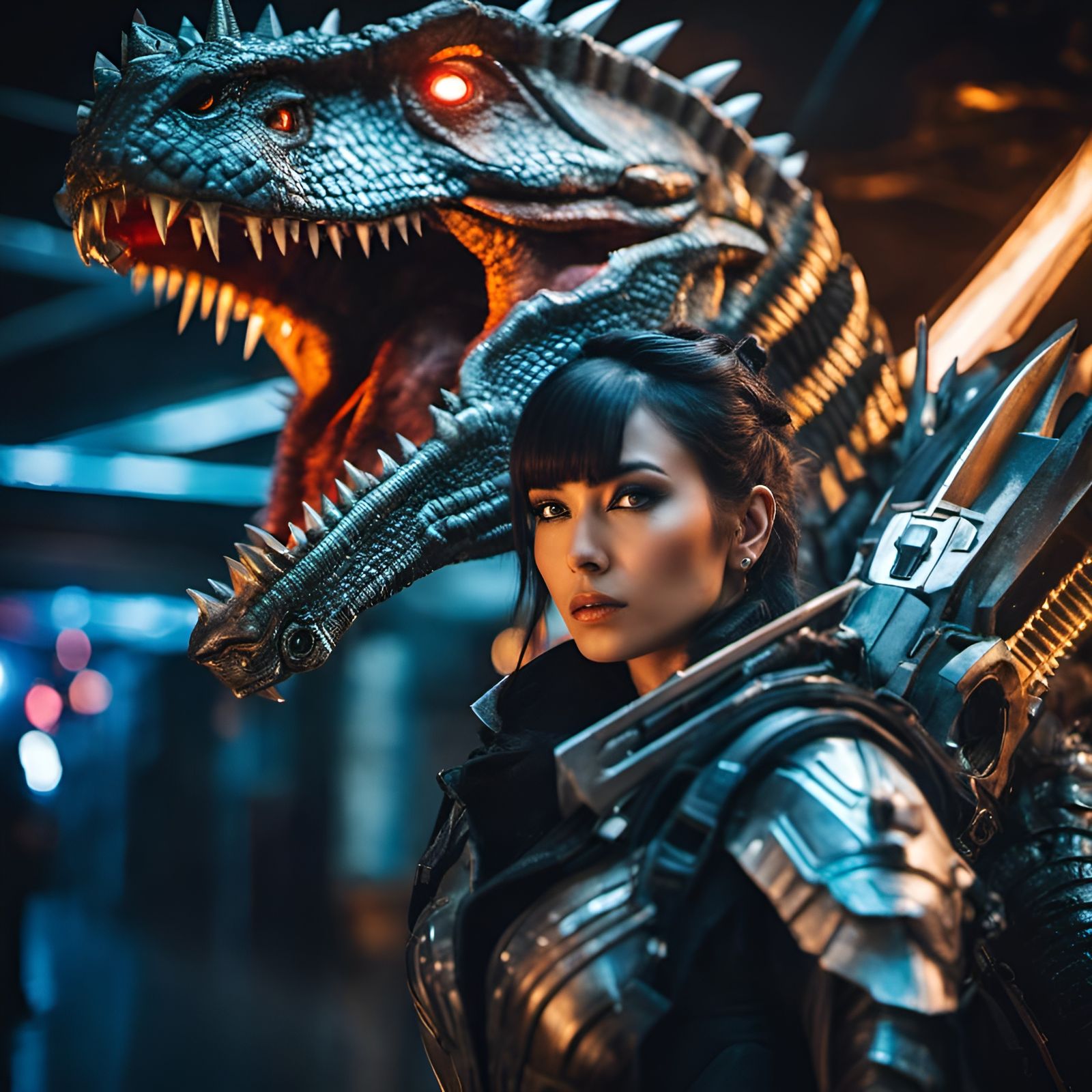 Dino War of 2136