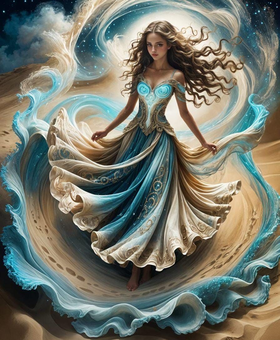 sand and waves  by @skeller