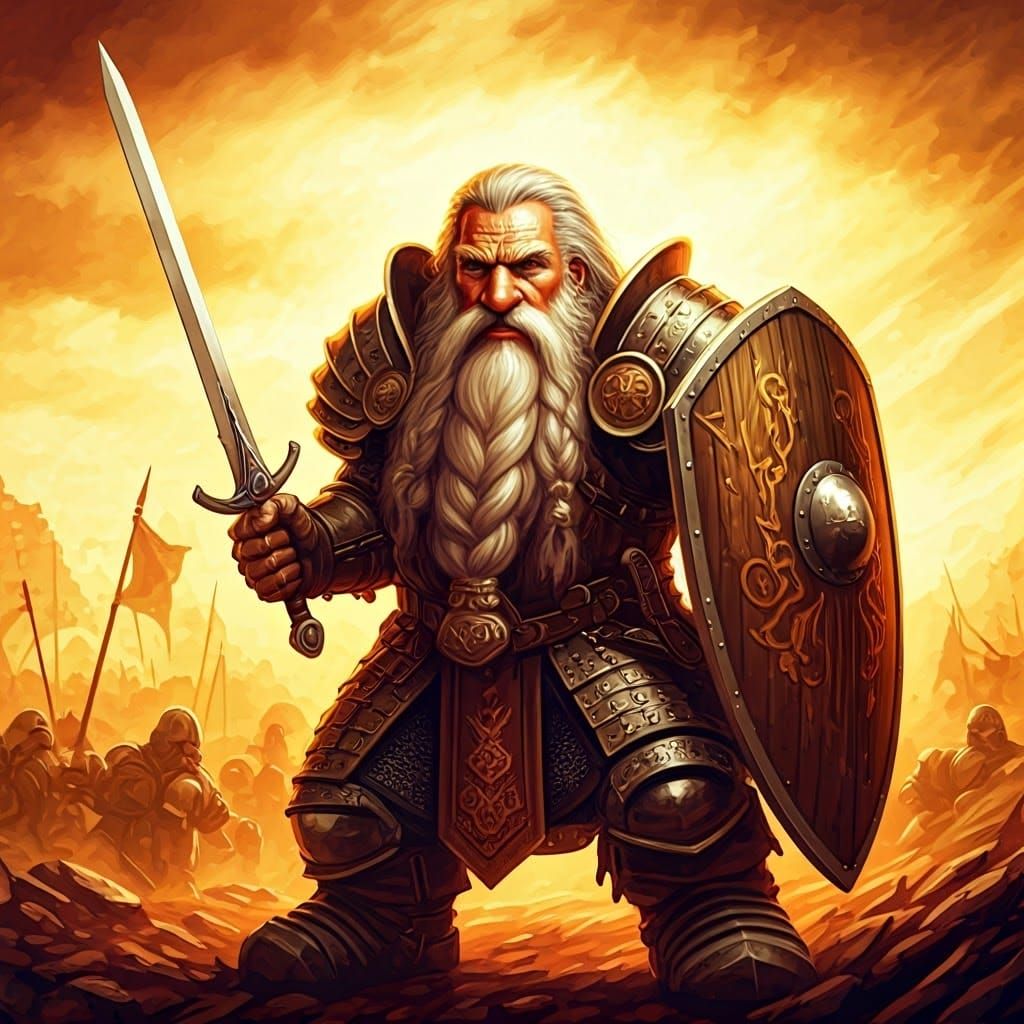 For Honour and Might  by @Arcane Weave