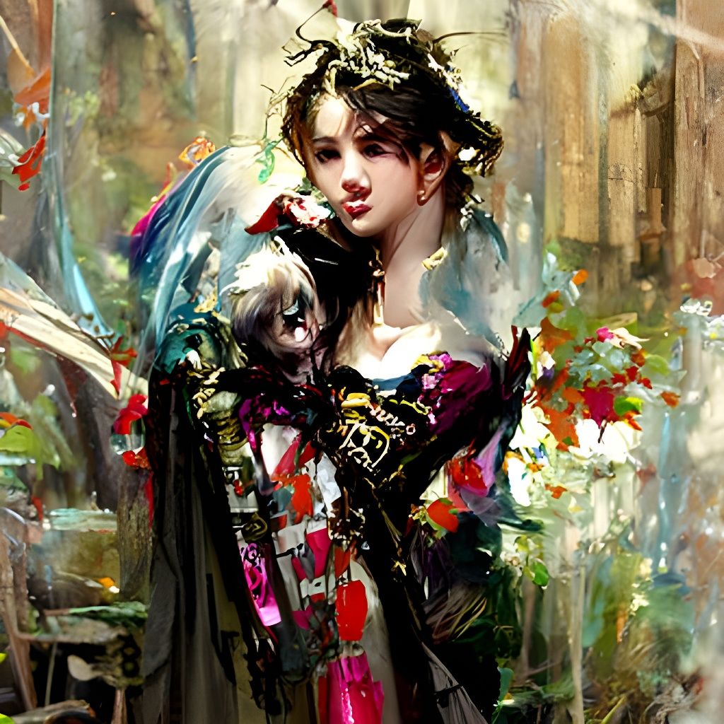 Gothic queen Pino Daeni gothic art romanticism beautiful col...
