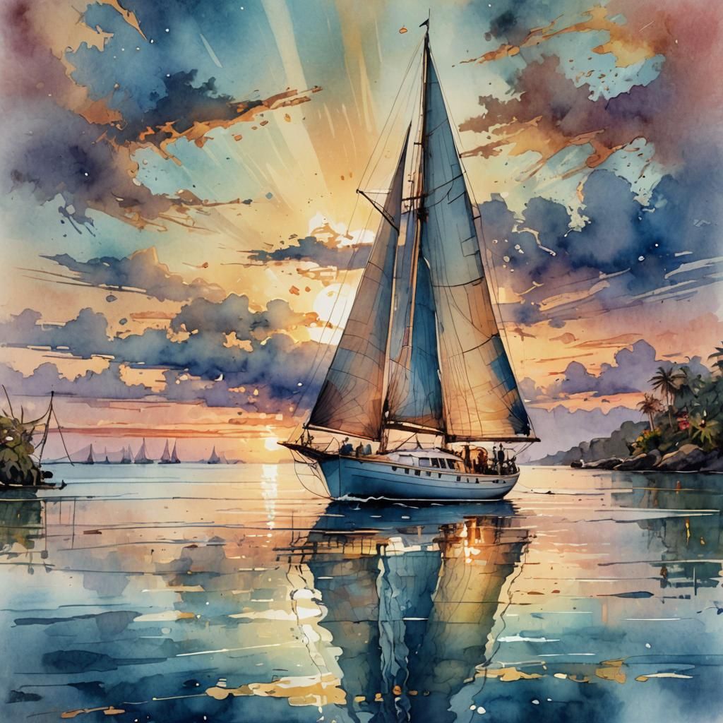 Smooth Sailing  by @undefined