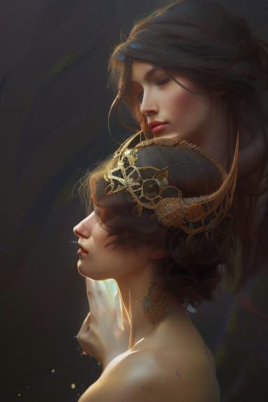 Behind every great king, is a greater queen.