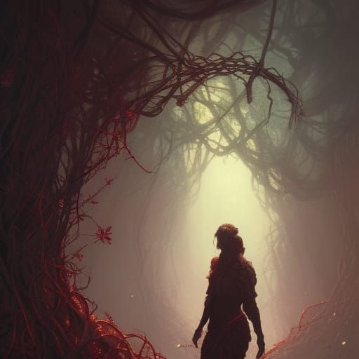 drown in the strangling vines of your own guilt