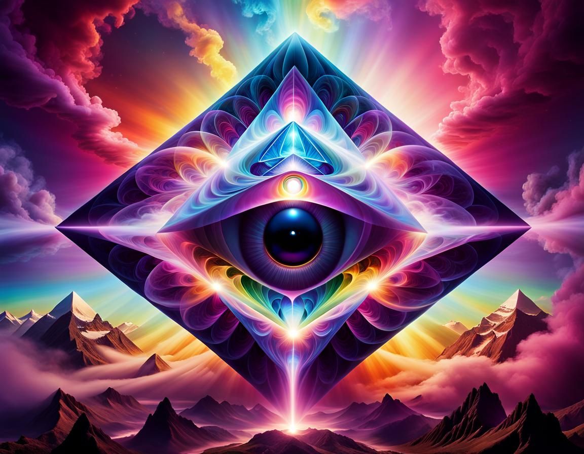 Sacred Eye - AI Generated Artwork - NightCafe Creator