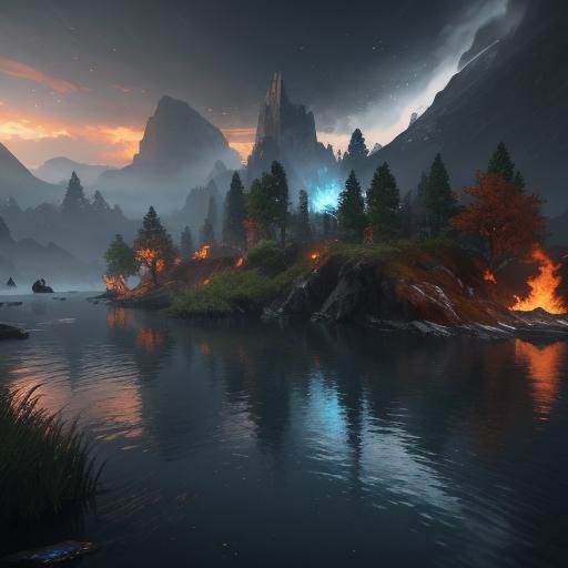 fire and water mix