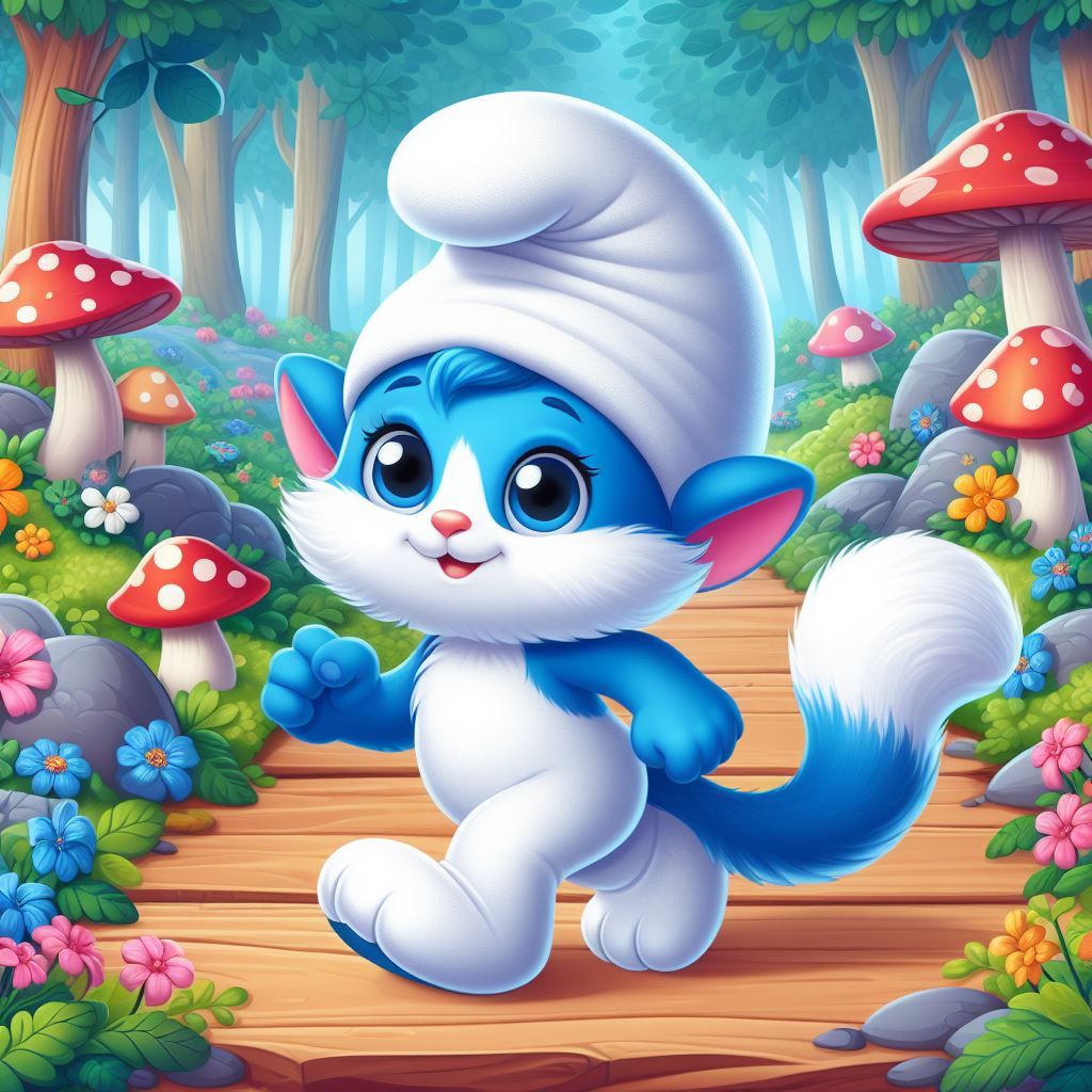 smurf cat