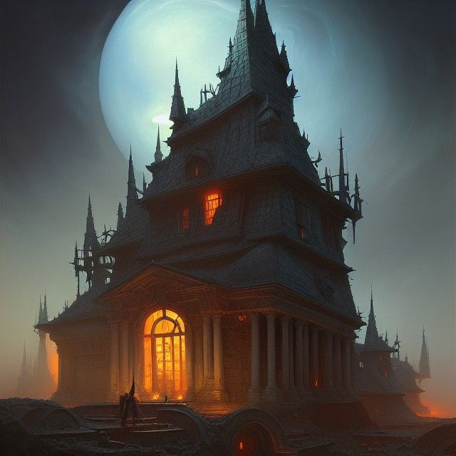 DEVIL has many houses, but he likes this one so much becuase...