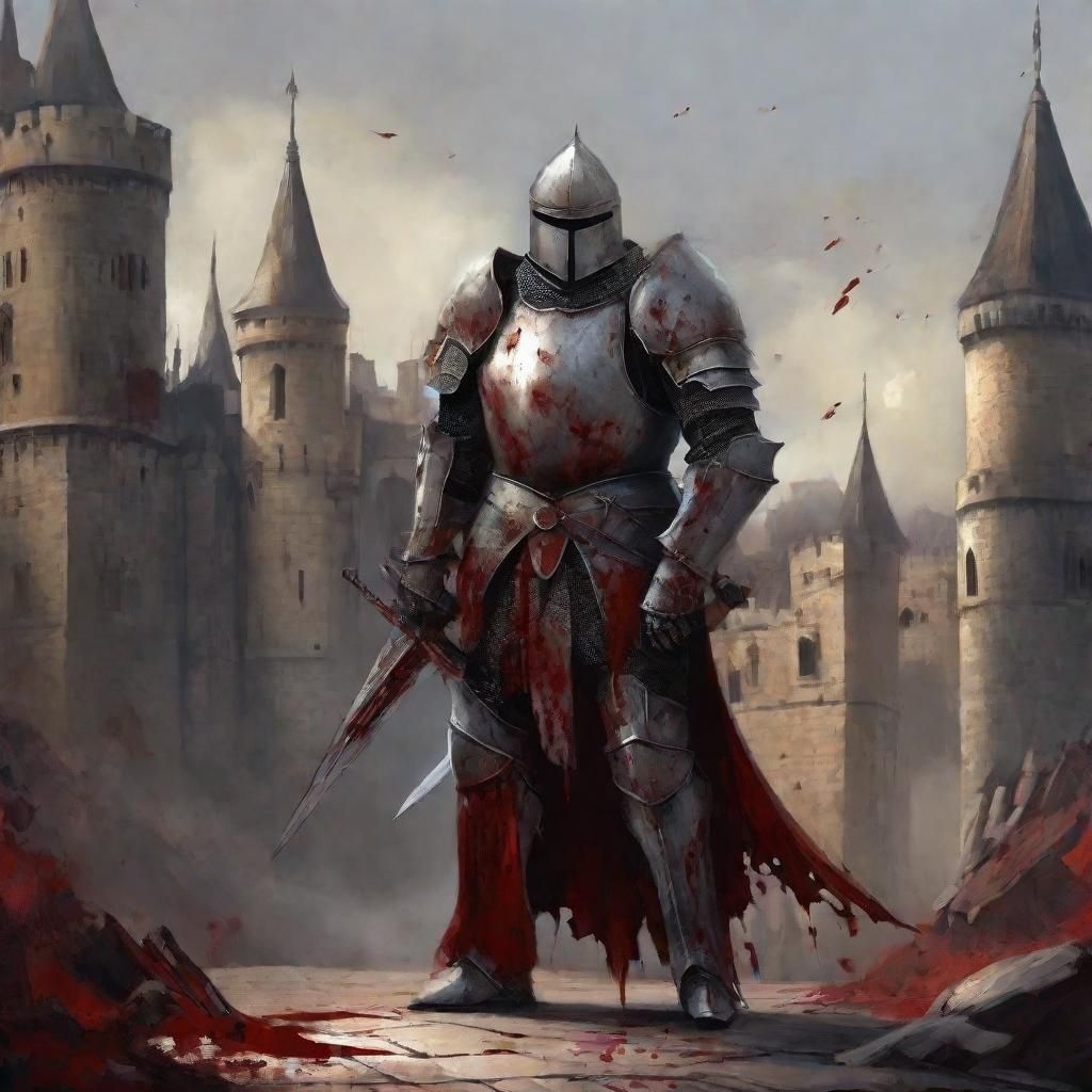 A knight's last stand - AI Generated Artwork - NightCafe Creator