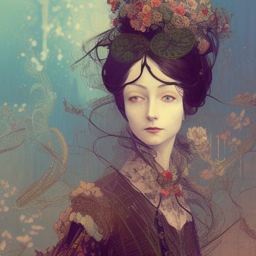 Flowers followed her everywhere. It was driving her crazy.