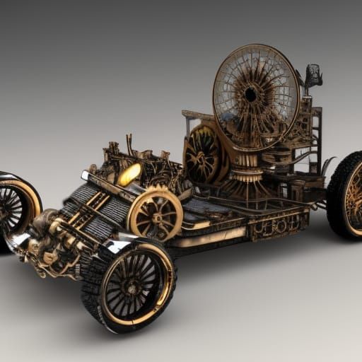 H. G. Wells “Time-Mobile” mobile time machine.