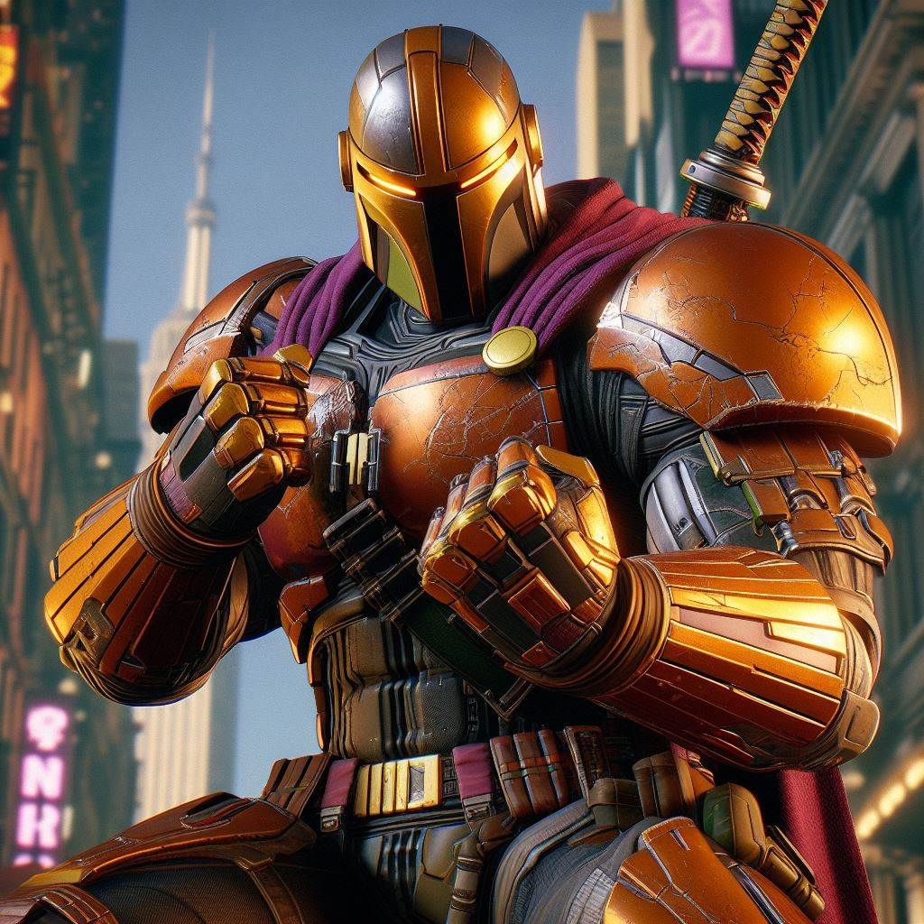 Mandalorian Samurai